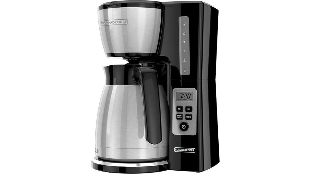 12 cup programmable coffee maker