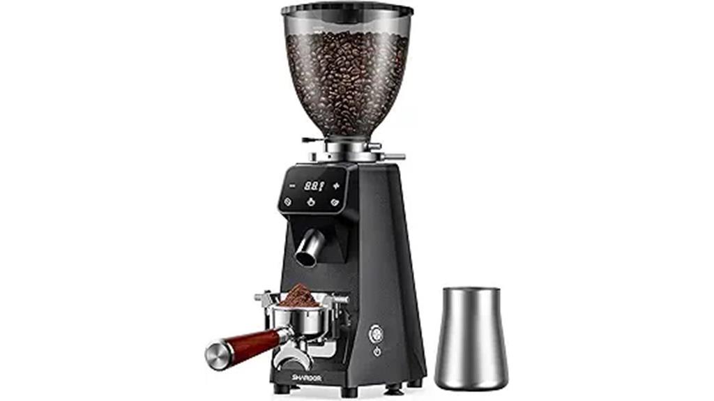 64mm burr coffee grinder
