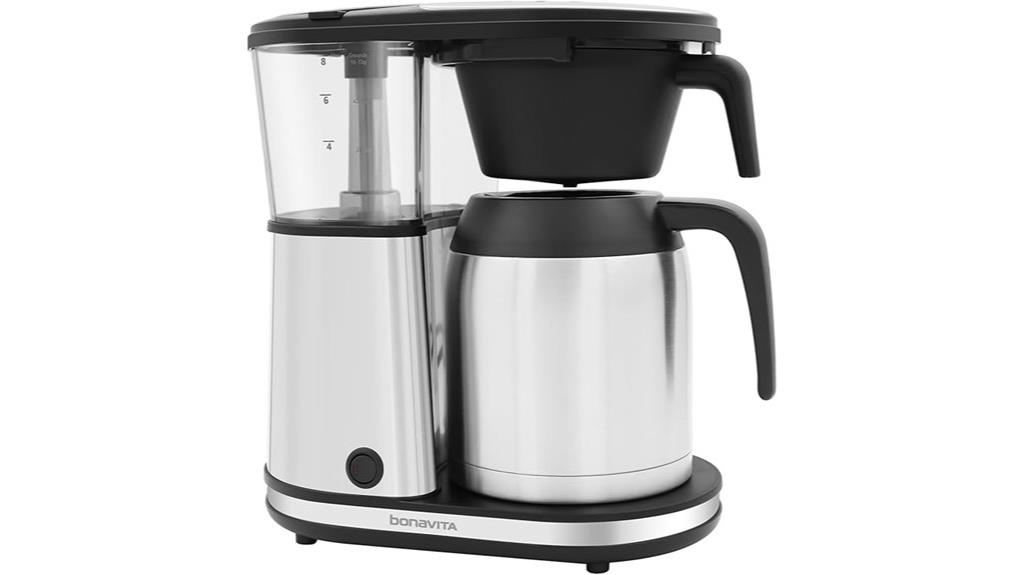 8 cup thermal coffee maker