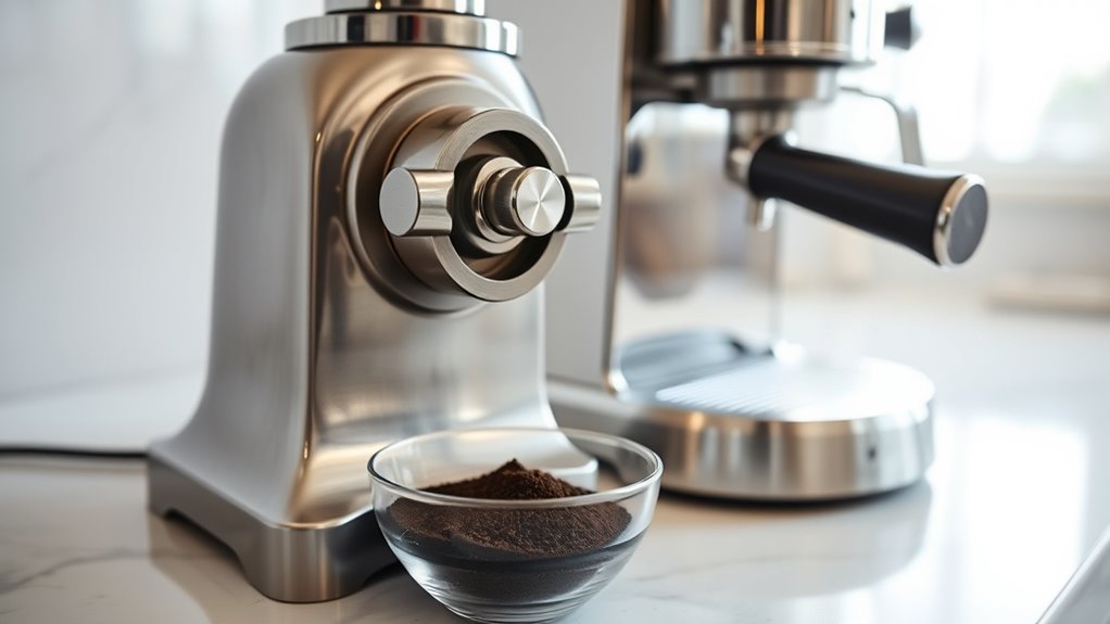 adjust grinder for consistency