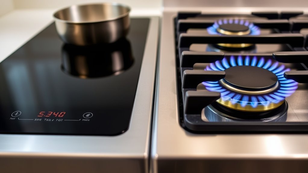 adjust heat for perfect cooking