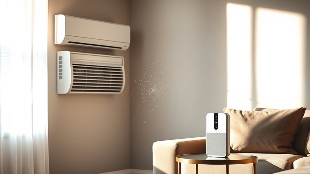 air conditioners vs purifiers