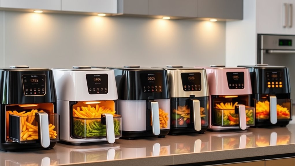 air fryers with viewing windows