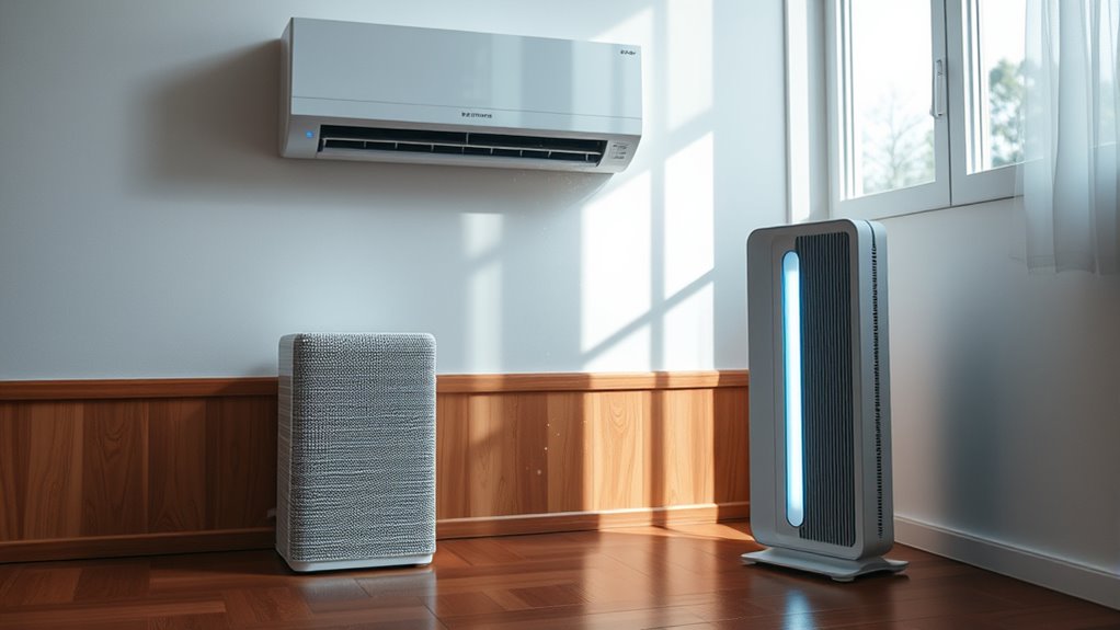 air purifier complements ac