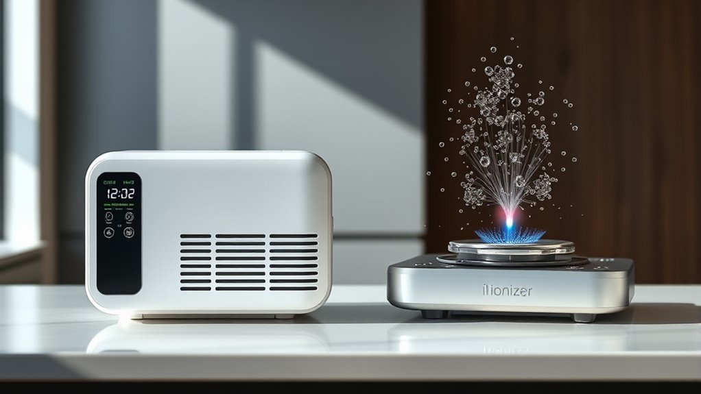 air purifiers vs ionizers