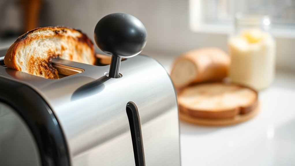 avoid filling toaster overcrowded