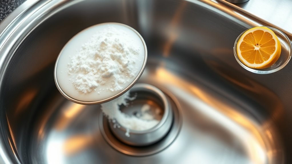 baking soda vinegar odor neutralization