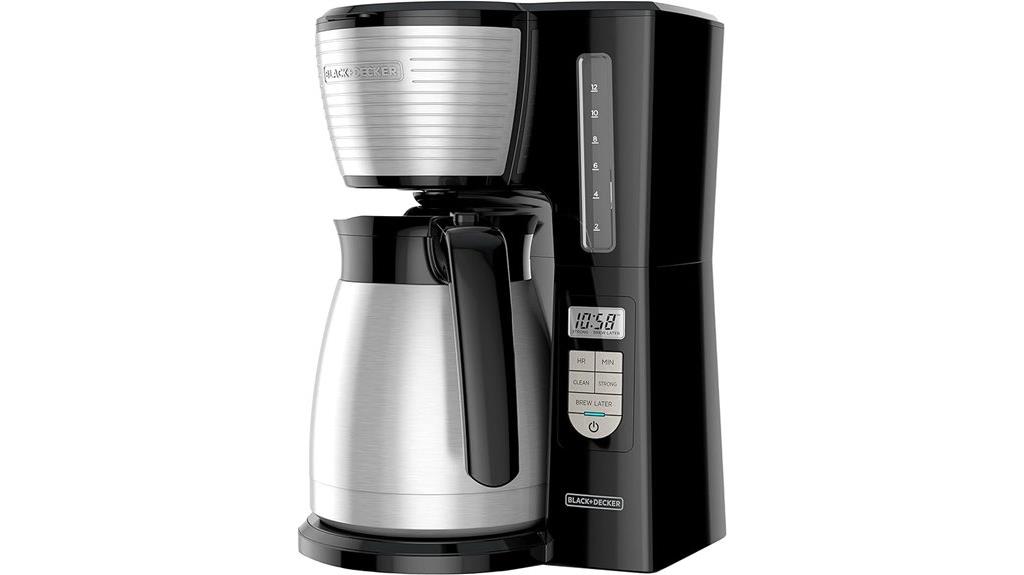 black decker 12 cup coffee maker