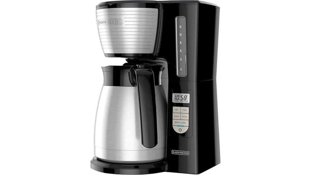 black decker 12 cup coffee maker