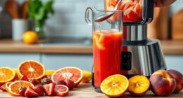 blend fruits to extract