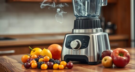 blender motor overheating warning