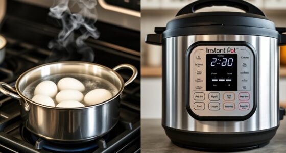 boiling eggs stovetop vs instant pot
