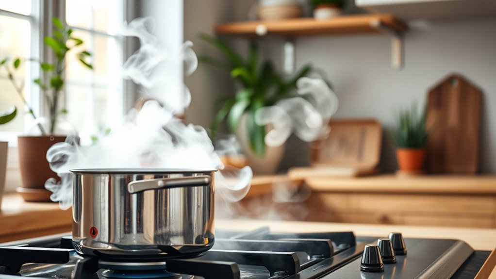 boiling water humidifies rooms