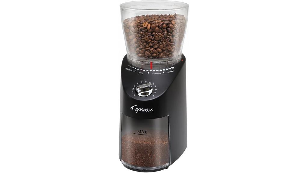 capresso infinity plus grinder