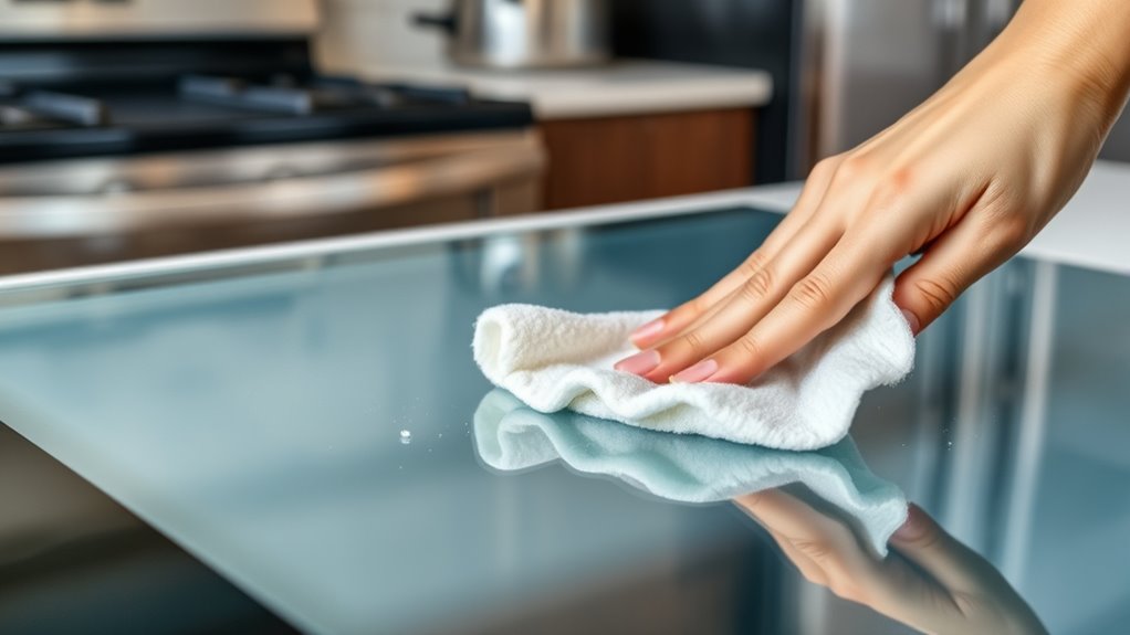 careful debris removal steps