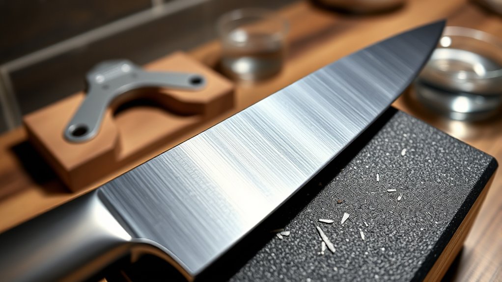 check for dullness and chips