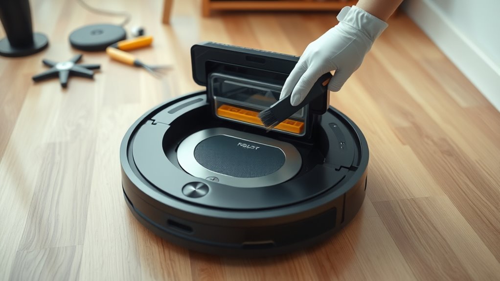 check sensors and battery