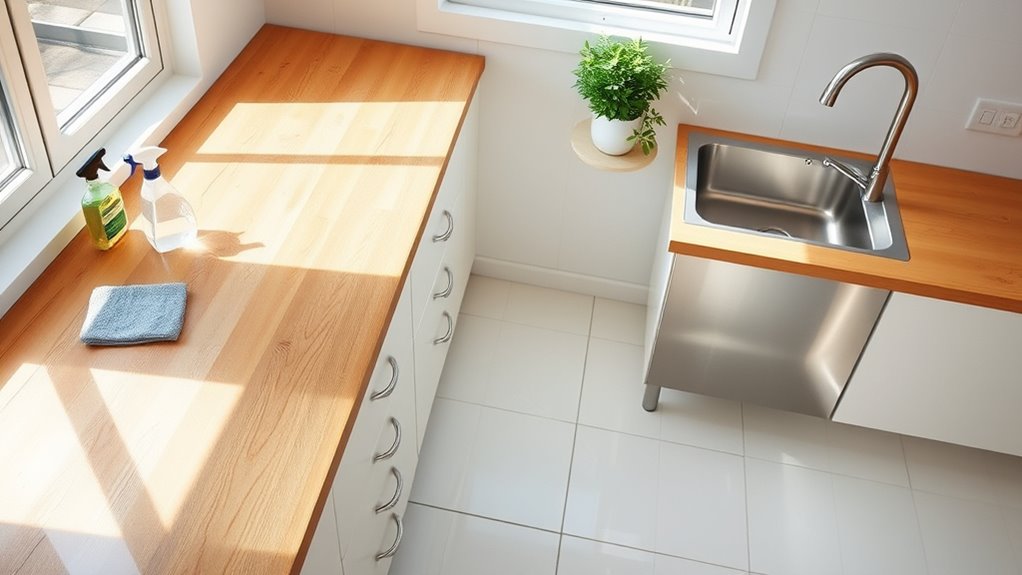 clean surfaces prevent pests