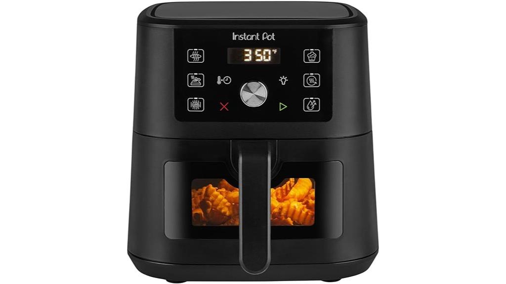 compact 4 quart air fryer