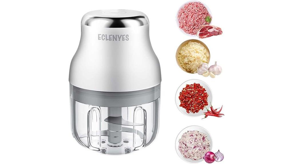 compact usb garlic chopper