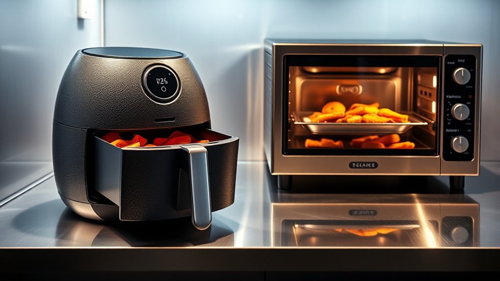 cooking comparison air fryer versus convection oven