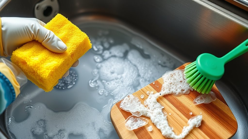 daily kitchen cleaning routine