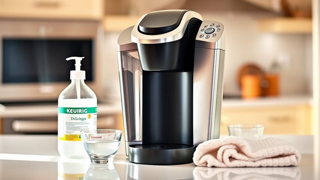 descale keurig coffee maker