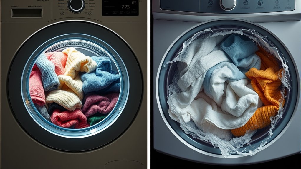 different cleaning mechanisms compared