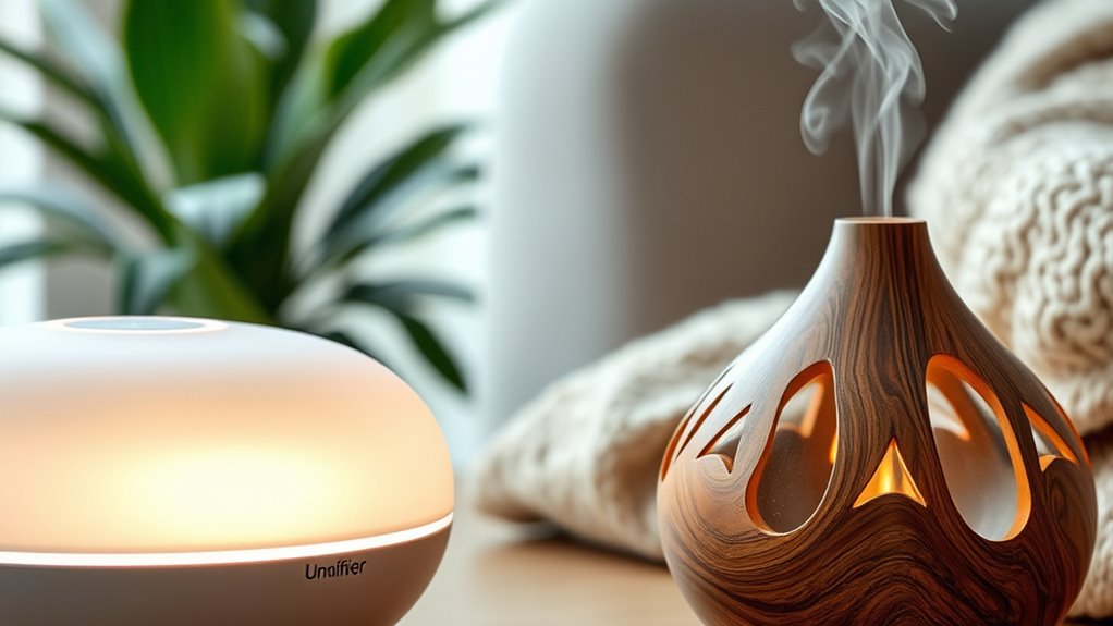 diffusers create calming ambiance