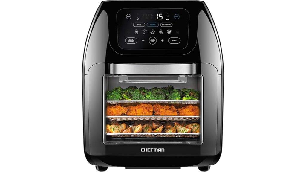 digital air fryer features
