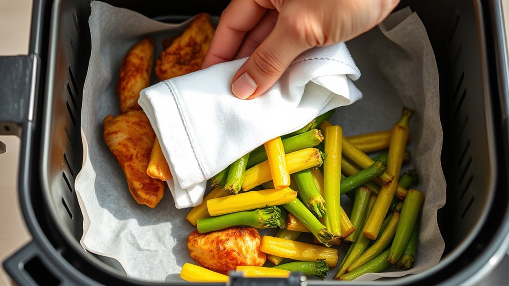 dry ingredients for crispiness
