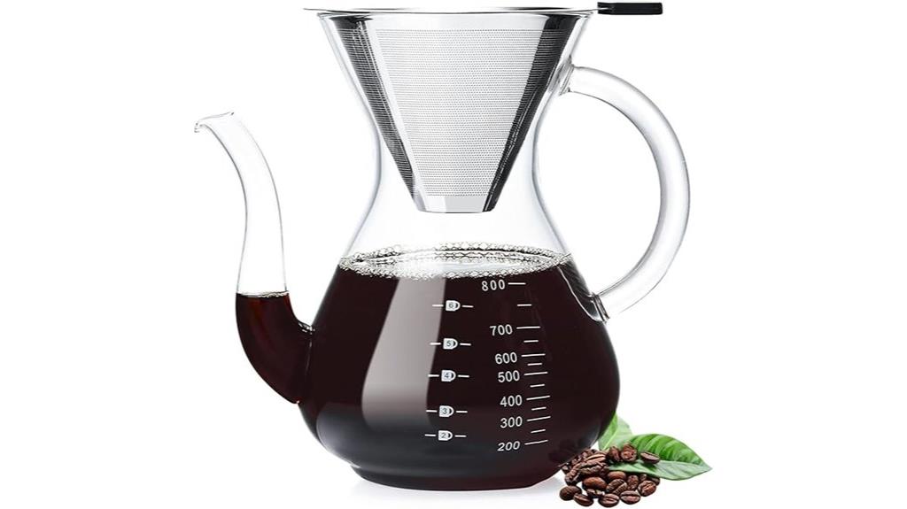 durable stainless coffee brewer