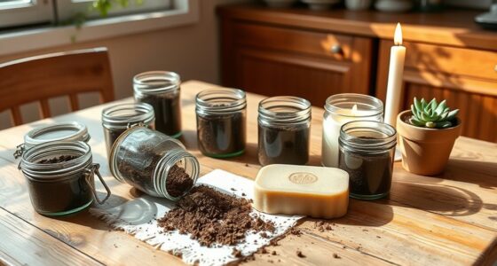 eco friendly coffee ground ideas