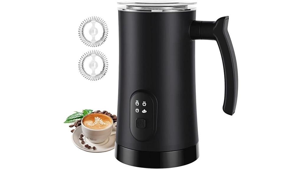 electric 4 in 1 milk frother