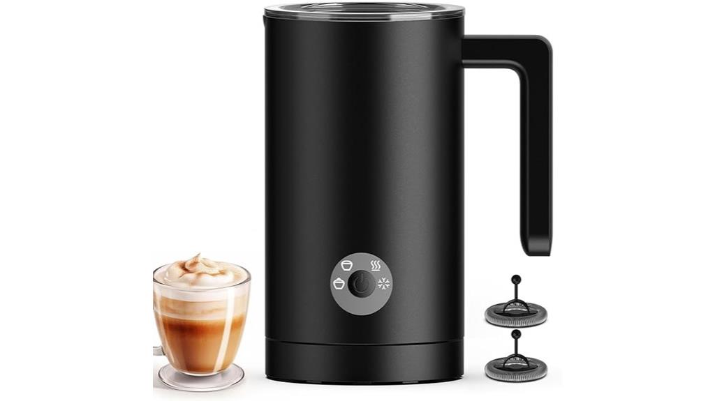 electric 4 in 1 milk frother