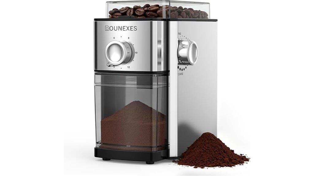 electric coffee grinder features