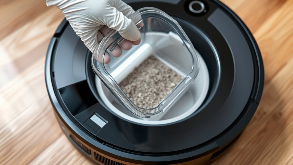 empty clean secure maintain