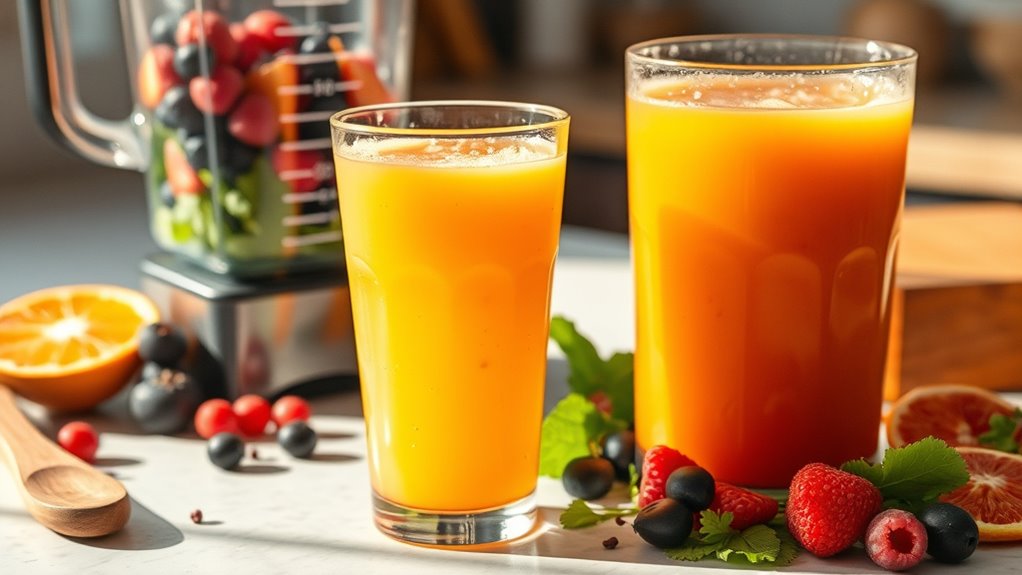 ensure smooth consistent blending