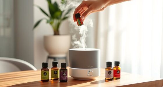 essential oils in humidifiers