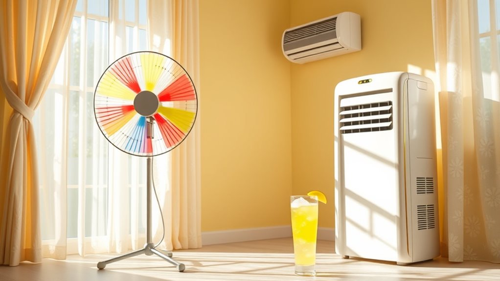 fans and ac comparison
