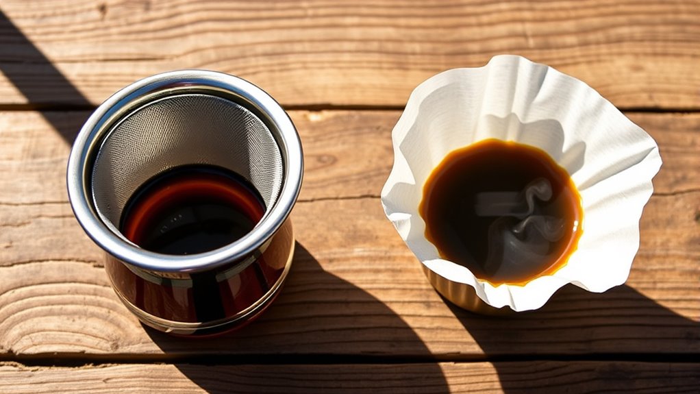 filter choice influences flavor