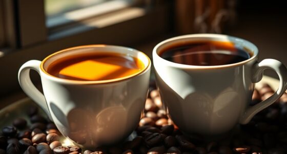 flavor and caffeine differences