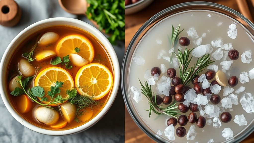 flavor infusion and moisture retention