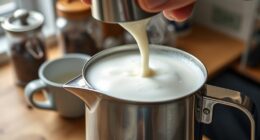froth milk at home