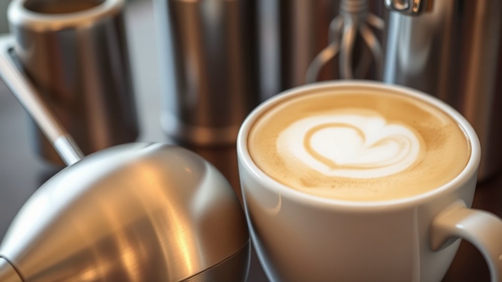 frothing quality and ease