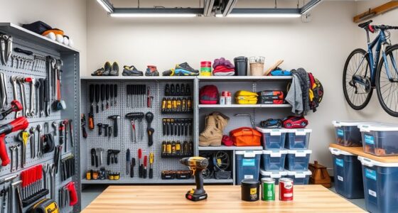 garage tools and storage