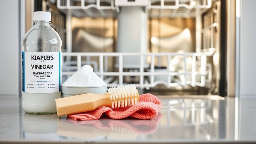 gather supplies before cleaning