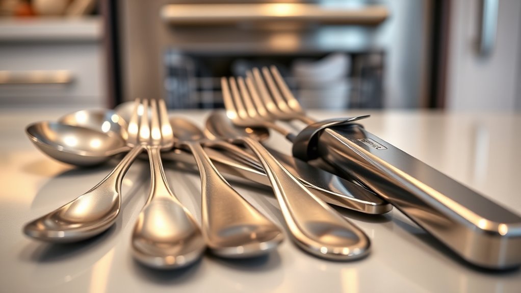 hand wash metal utensils