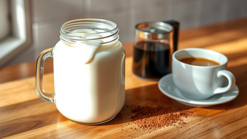 homemade caf frothing techniques