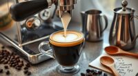 homemade cappuccino preparation steps